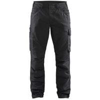 Housut denim stretch Musta/Musta - Blåkläder