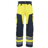 Highvis housut Huomio keltainen/Mariininsininen - Blåkläder