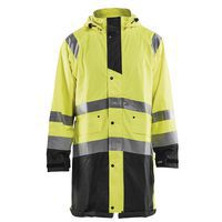 Highvis sadetakki, TASO 1 Huomio keltainen/Musta - Blåkläder