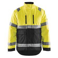 Highvis talvitakki Huomio keltainen/Musta - Blåkläder