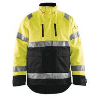 Highvis talvitakki Huomio keltainen/Musta - Blåkläder