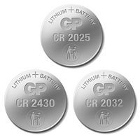 Litium-nappiparisto CR2025/CR2032/CR2430 - GP