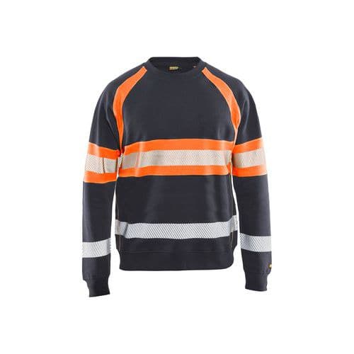 Highvis college Grafiitinharmaa/Huomio oranssi - Blåkläder