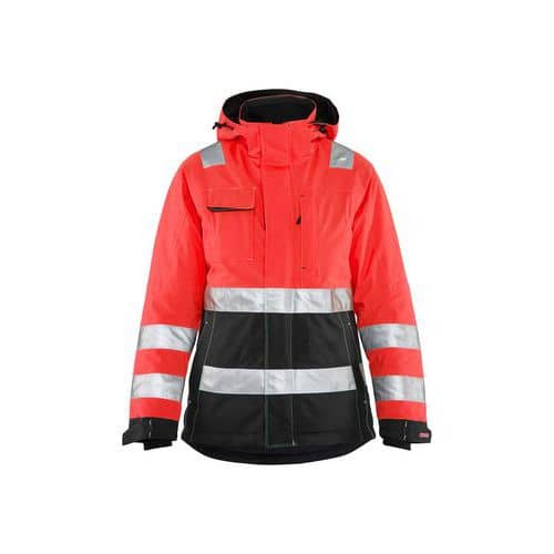 Highvis softshelltakki Huomio oranssi/Grafiitinharmaa - Blåkläder