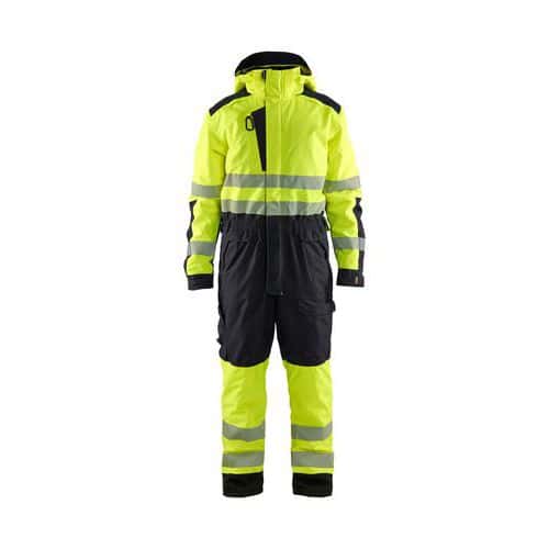 Highvis talvihaalari Huomio keltainen/Musta - Blåkläder