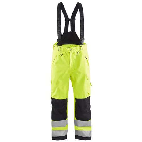 Highvis kuorihousut Huomio keltainen/Musta - Blåkläder