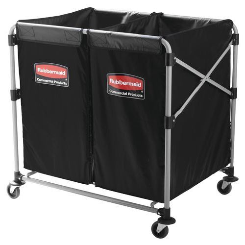 Siirrettävä vaunun runko pyykkipusseille – 150/300L – Rubbermaid X Cart