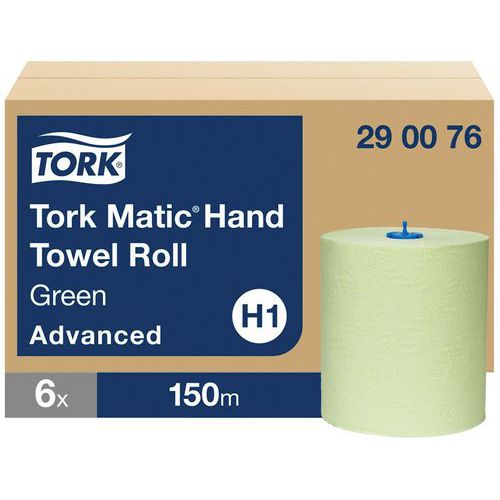 Green Tork Matic ‑käsipyyherulla H1:lle