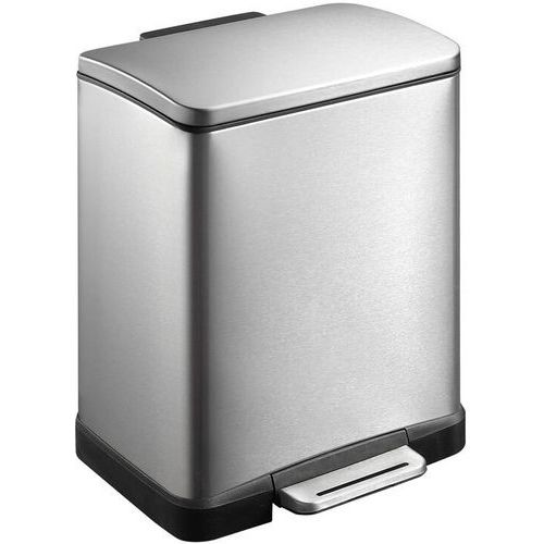 Roskakori polkimella Rectangular E-Cube 20L - ECO