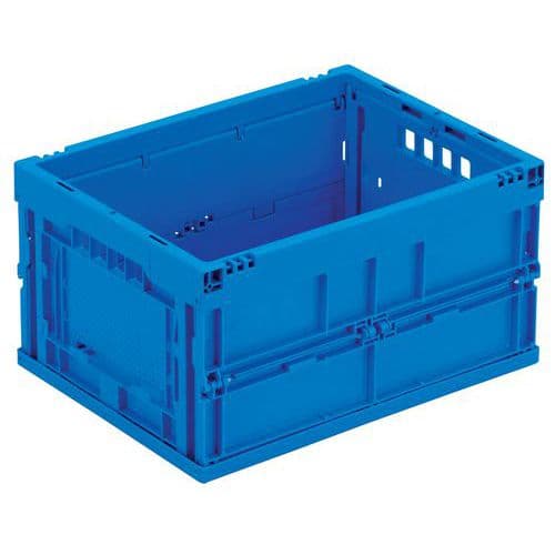 Muovilaatikko kokoontaittuva sininen - Walther Faltbox