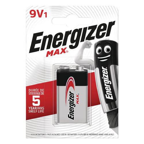 Max 9 V ‑paristo - Energizer