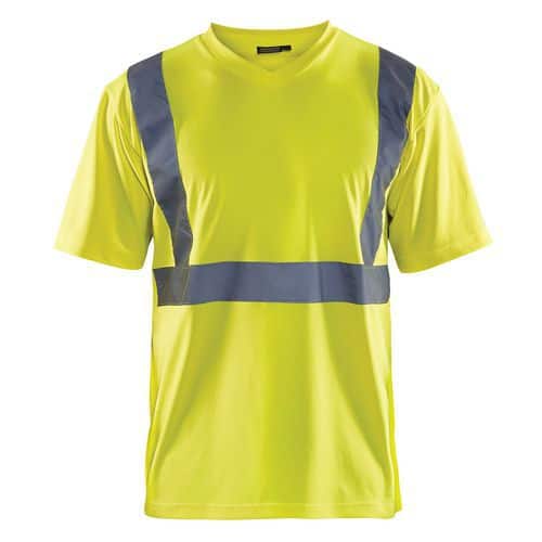 Highvis t-paita Huomio keltainen - Blåkläder