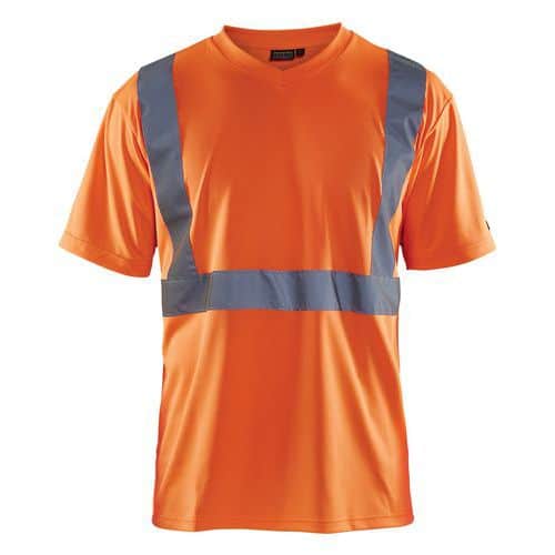 Highvis t-paita Huomio oranssi - Blåkläder