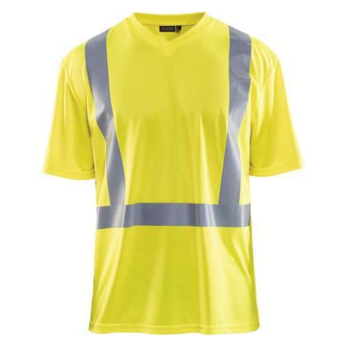 Highvis t-paita, UV-suoja Huomio keltainen - Blåkläder