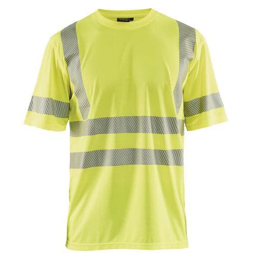 Highvis t-paita, UV-suoja Huomio keltainen - Blåkläder