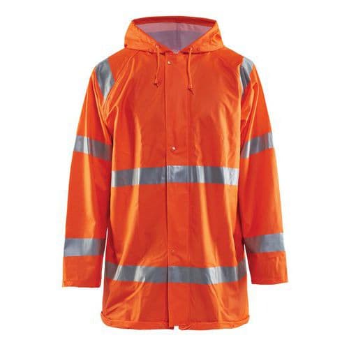 Highvis sadetakki, TASO 1 Huomio oranssi - Blåkläder