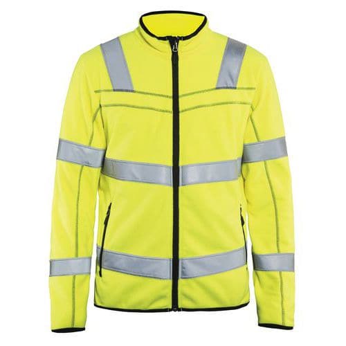 Highvis microfleecepusero Huomio keltainen - Blåkläder