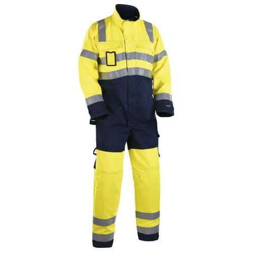 Highvis haalari Huomio keltainen/Mariininsininen - Blåkläder