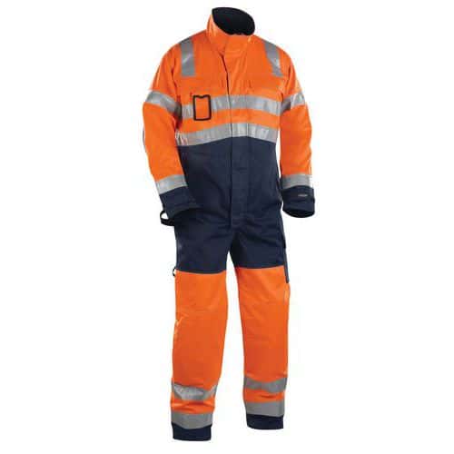 Highvis haalari Huomio oranssi/Mariininsininen - Blåkläder