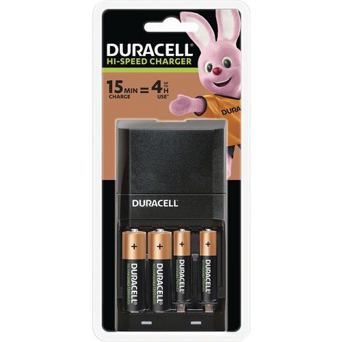 15 minuutin ladattava akkulaturi - CEF27 - Duracell