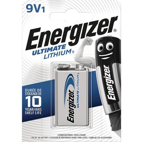 Ultimate-litiumparisto - LR61 - 9 V - Energizer