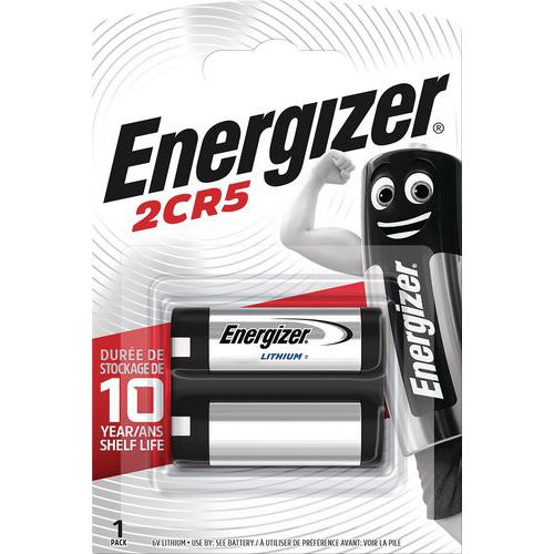 Litiumparisto elektronisille laitteille ja kelloille- 2CR5 - Energizer