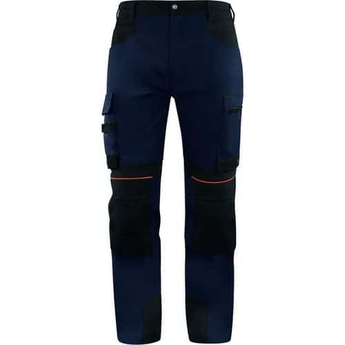 Stretch-työhousut M5PA3 Navy Blue/Black - Delta Plus