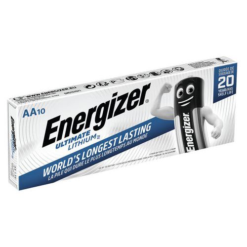 Litiumparisto - L91/AA - 10 kpl:n pakkaus - Energizer