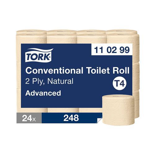 WC-paperi T4 Advanced, 2-kerroksinen - Tork