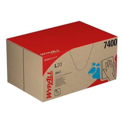 Paperipyyhe Brag-box WypAll® L20 General