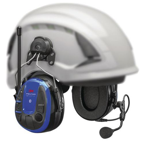 LATAA WEB-KUVA    PeltorWireless Phone Headset Peltor WS Alert XPI mobiilisovellus - kypäräkiinnitys