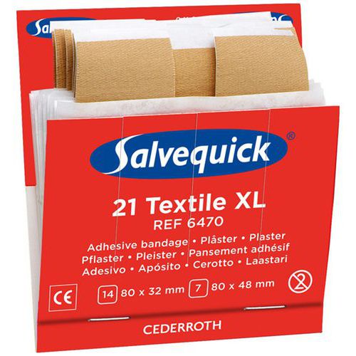 Laastaritäyttö tekstiili 6470 - Salvequick