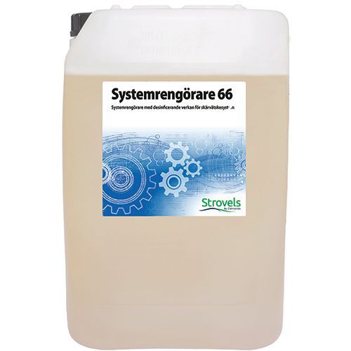 Puhdistusaine System Cleaner 66, 25 l - Strovels