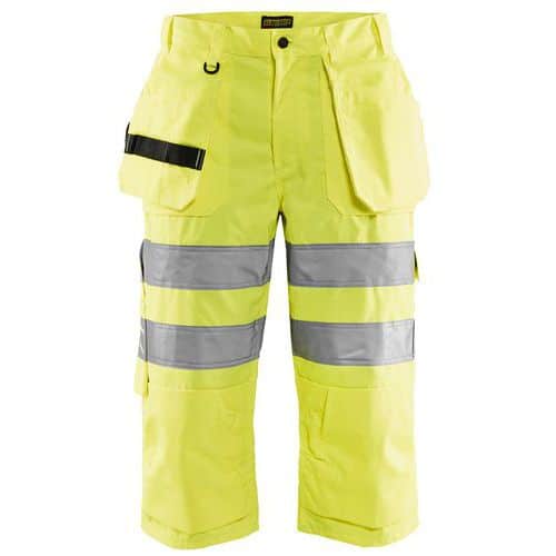 Highvis piraattihousut Huomio keltainen - Blåkläder