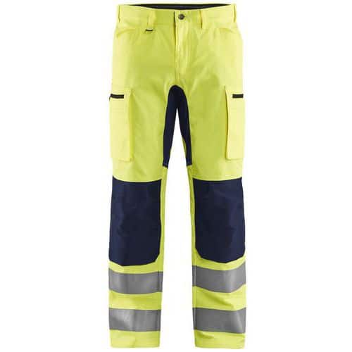 Highvis housut Stretch Huomio oranssi/Grafiitinharmaa - Blåkläder