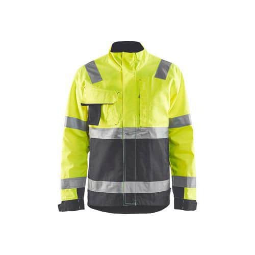 Highvis takki Huomio keltainen/Grafiitinharmaa - Blåkläder